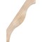 Ekena Millwork 3 1/2"W x 28"D x 40"H Funston Smooth Knee Brace, Douglas Fir BRC04X28X40FST00SDF - alternate 4